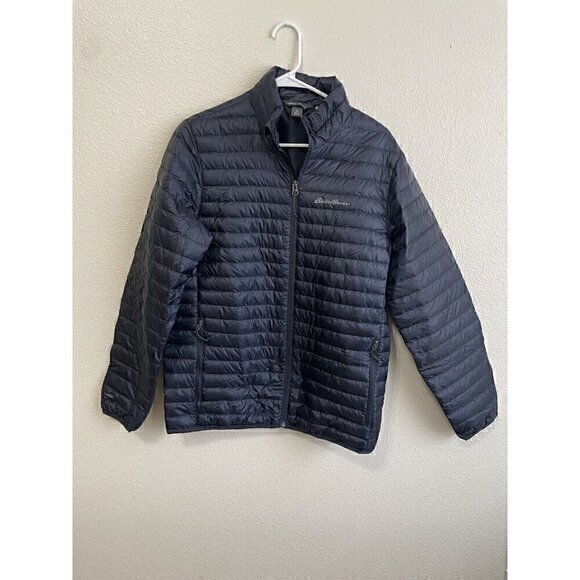 Eddie‎ Bauer Puffer Jacket Lightweight Packable Down Fill Coat Size Small - Picture 1 of 7